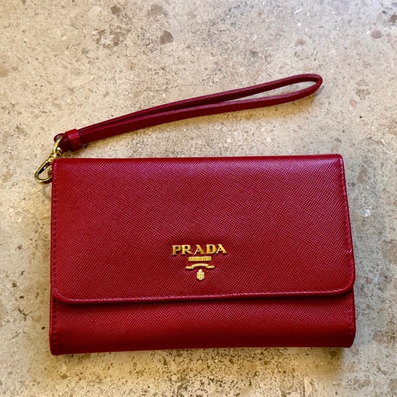 Prada Wristlet Phone Wallet - Picture 1 of 9